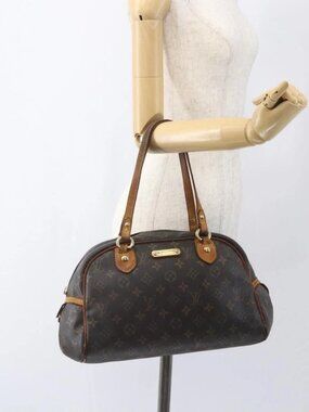 LOUIS VUITTON Monogram Montorgueil PM Hand Bag M95565 LV Auth bs32816